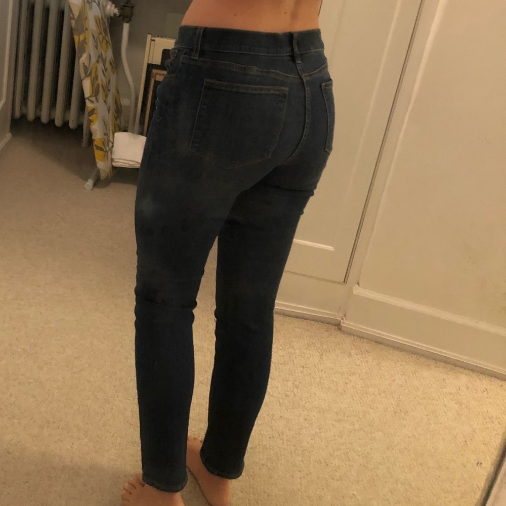 J crew high wasted skinny jean